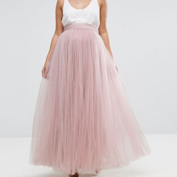 little mistress maxi tulle prom skirt